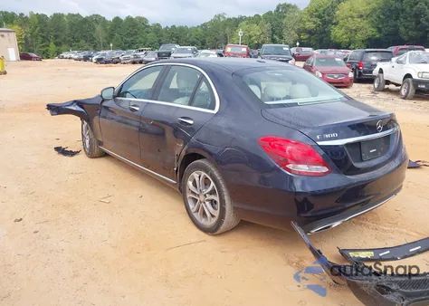 2016 Mercedes-Benz C 300 4Matic from USA, damaged, VIN 55SWF4KB6GU177709